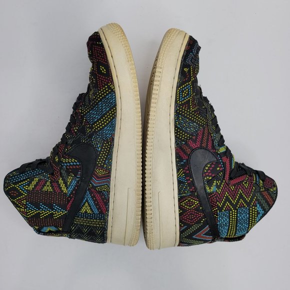 Nike Air Force 1 High Black History Month 2015 Men\'s Shoes 836227-001 US Size 7